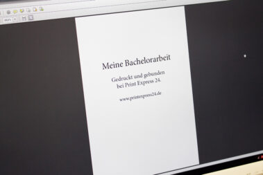 Bachelorarbeit als PDF oder Microsoft Word-Datei