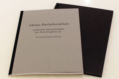 Bachelorarbeit als Softcover oder Hardcover-Bindung